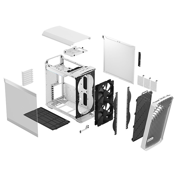 cheap Fractal Design Torrent Compact TG (White)