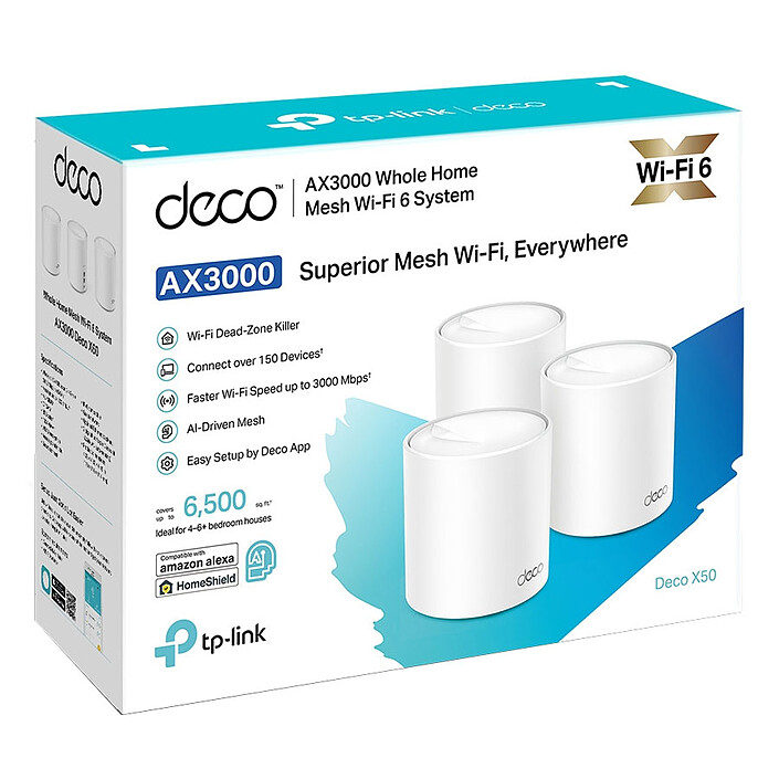 Avis TP-LINK Deco X50 (x 3)