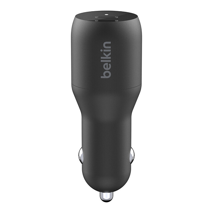 Acheter Belkin Boost Charge Chargeur de voiture 2 ports USB-C PD (36W) sur prise allume-cigare (Noir)