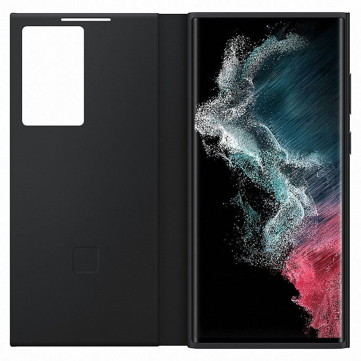 Review Samsung Clear View Cover Black Galaxy S22 Ultra