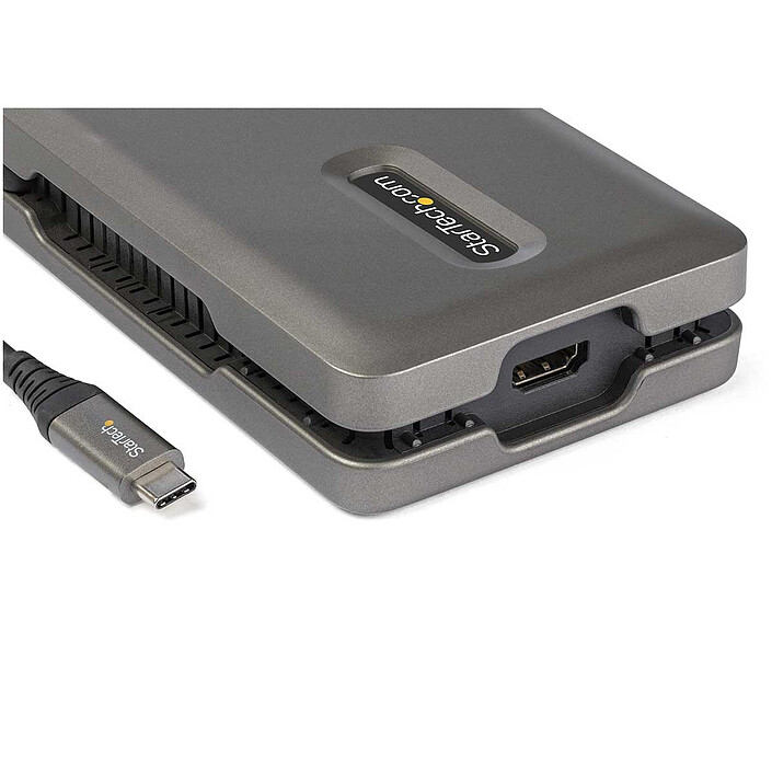 Acheter StarTech.com Adaptateur multiport USB-C vers HDMI 4K 60 Hz, Hub USB 2 ports, SD/microSD et Power Delivery 100W