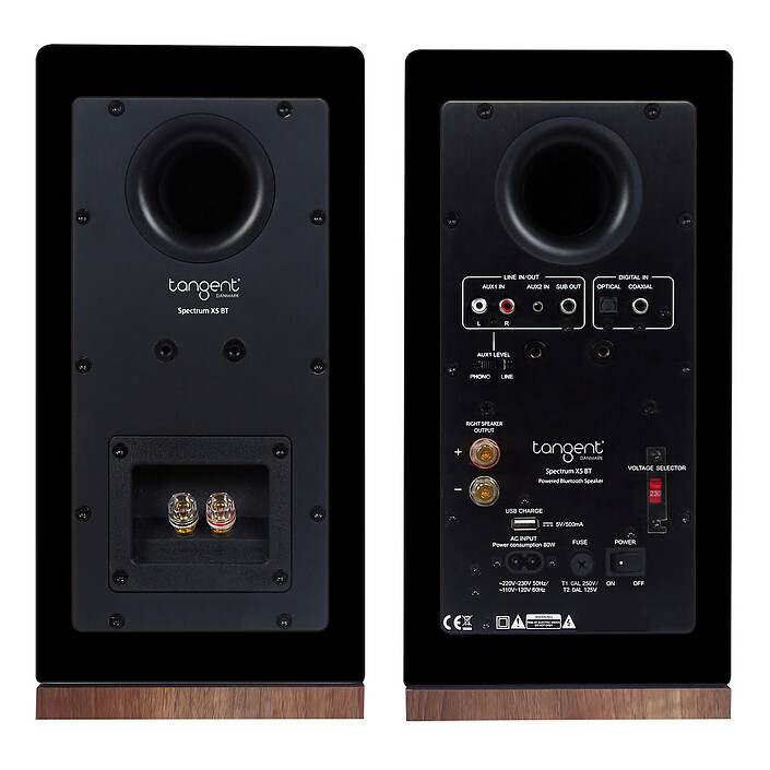 Elipson Chroma 400 Noir + Tangent Spectrum X5 BT Phono Noir pas cher