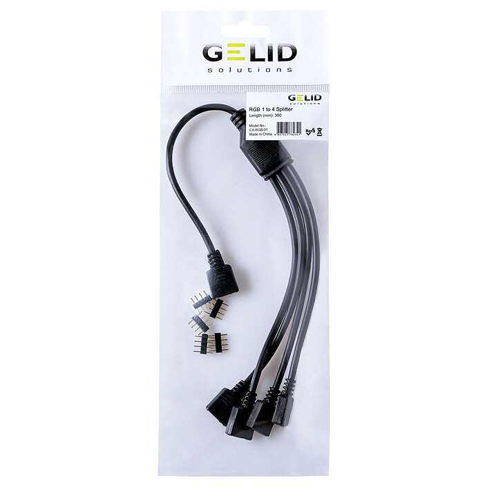 Avis Gelid RGB 1-To-4 Splitter (CA-RGB-01)