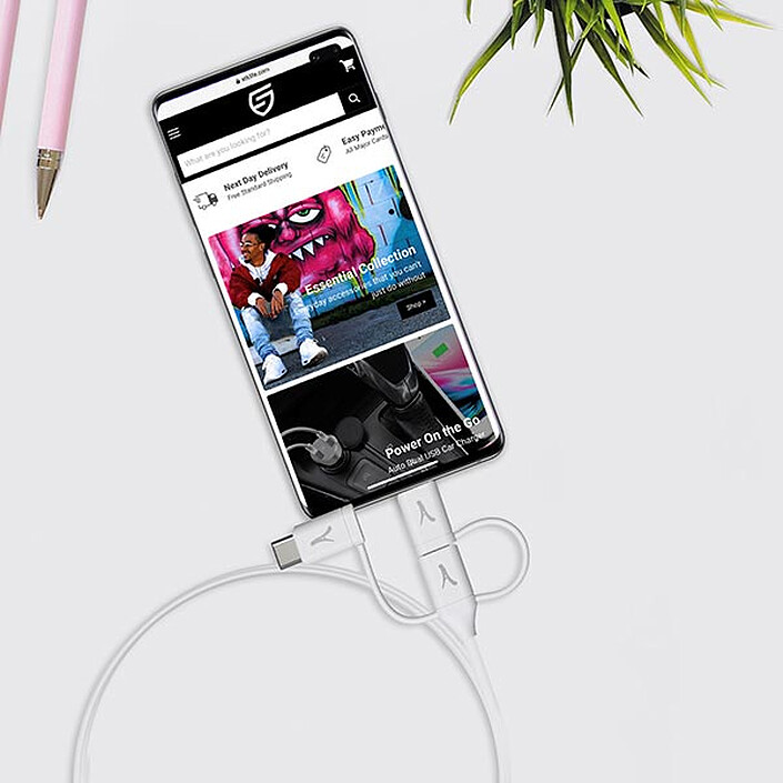 Acquista Cavo Akashi Eco 3-in-1 da USB-C a USB-C / Lightning / micro USB (1 m)