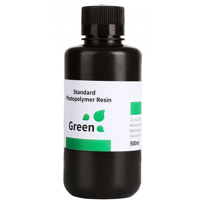 Elegoo Résine LCD Photopolymère Standard (500 g) - Vert