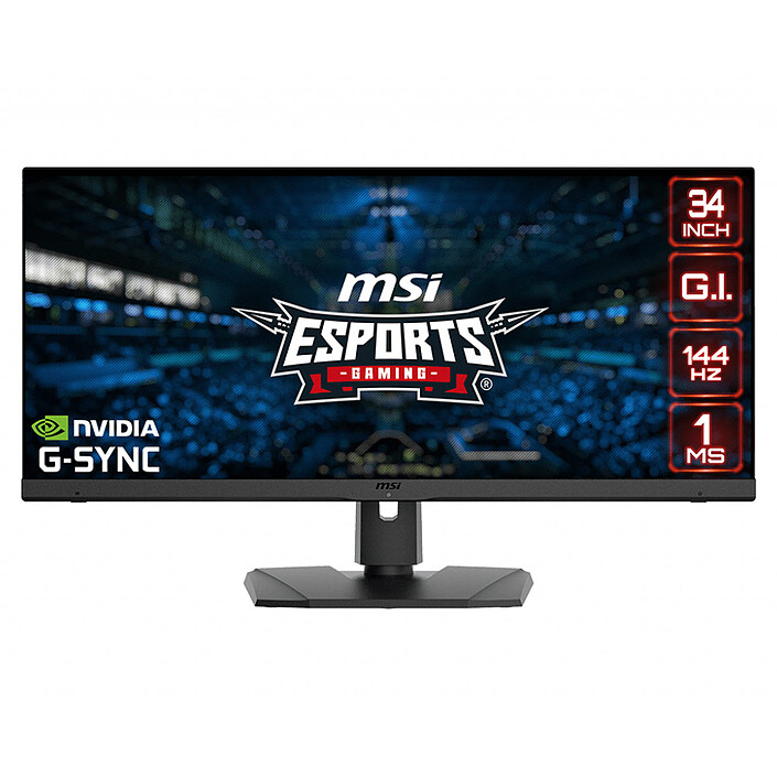 MSI 34" LED - Optix MPG341QR