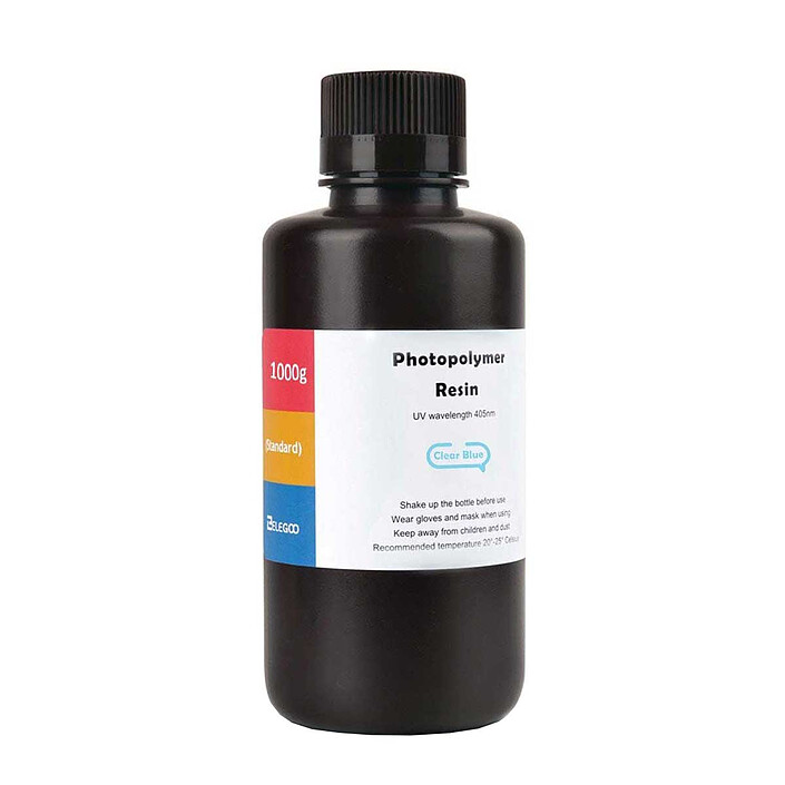 Elegoo Résine LCD ABS-Like Standard (1000 g) - Bleu clair