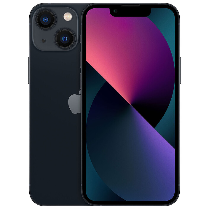 Apple iPhone 13 mini 256 Go Minuit · Reconditionné