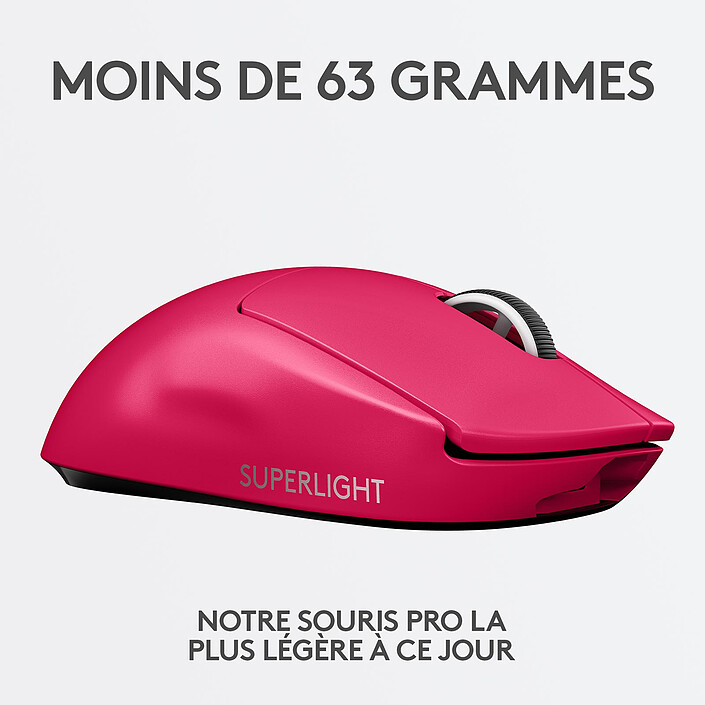 Avis Logitech G Wireless Gaming Pro X Superlight (Magenta)