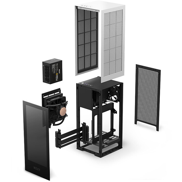 NZXT H1 V2 Blanc pas cher