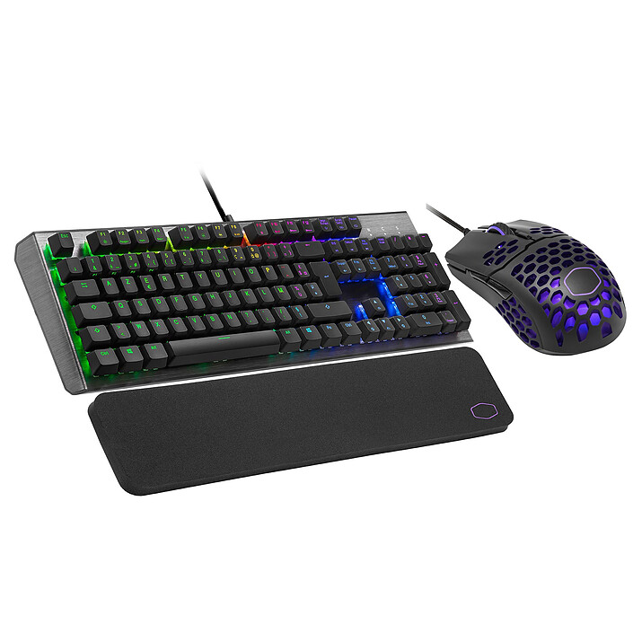 Cooler Master CK550 V2 (Switches TTC Red) + MM711 Noir Mat