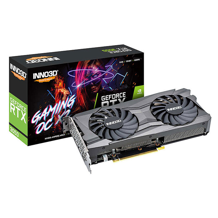 INNO3D GEFORCE RTX 3050 8GB グラフィックボード INNO3D GeForce RTX 3050 GAMING OC X2 - Graphics card - LDLC | Holy