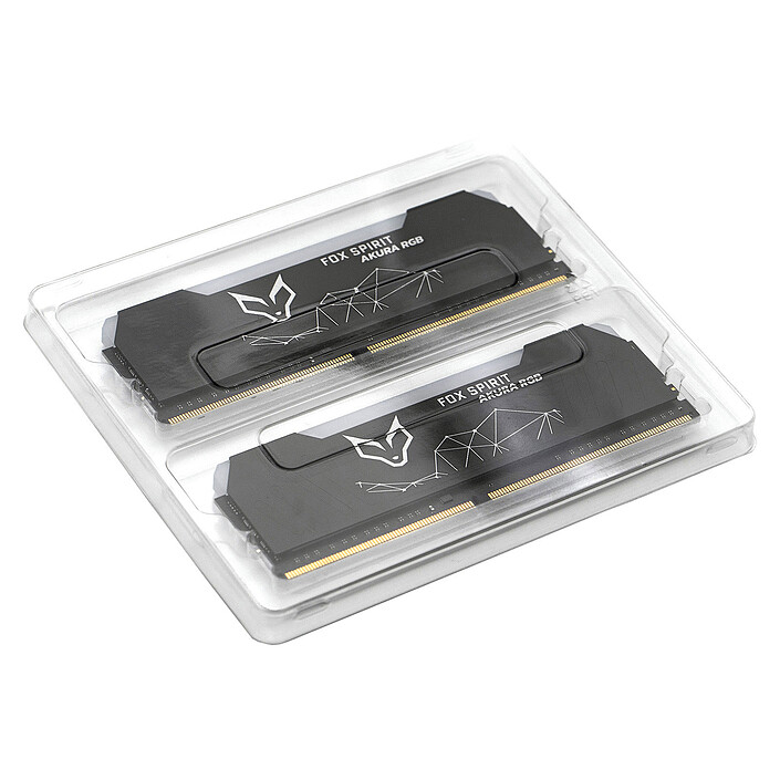 Fox Spirit Akura RGB 32 Go (2x 16 Go) DDR4 3600 MHz CL18 pas cher