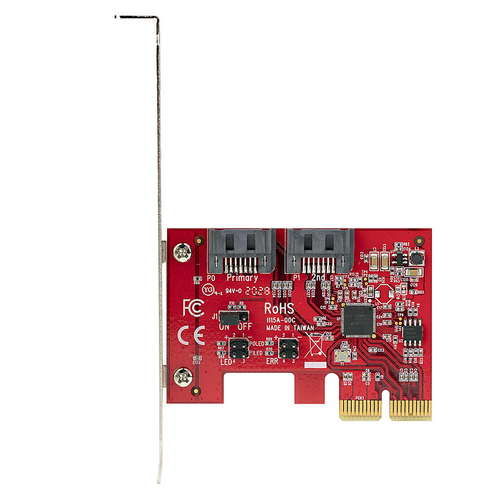 Scheda controller PCI-E di StarTech.com con 2 porte SATA III interne economico