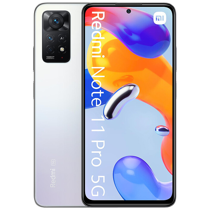 週末セ−ル Xiaomi Redmi Note 11 5G 白 Xiaomi Redmi Note 11 Pro 5G Polar White (6GB / 128GB) - Mobile