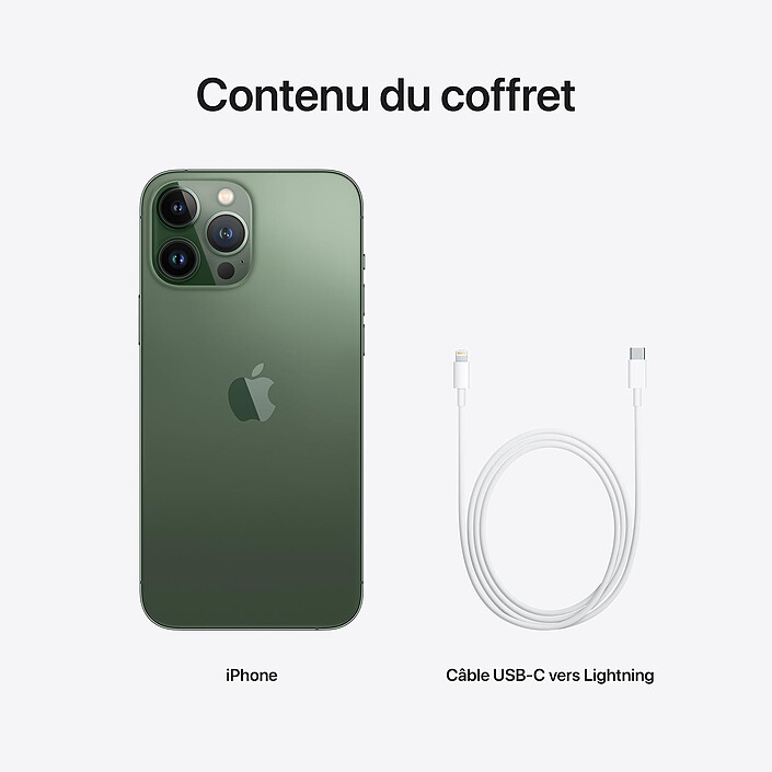 Apple iPhone 13 Pro 128 Go Vert Alpin · Reconditionné pas cher