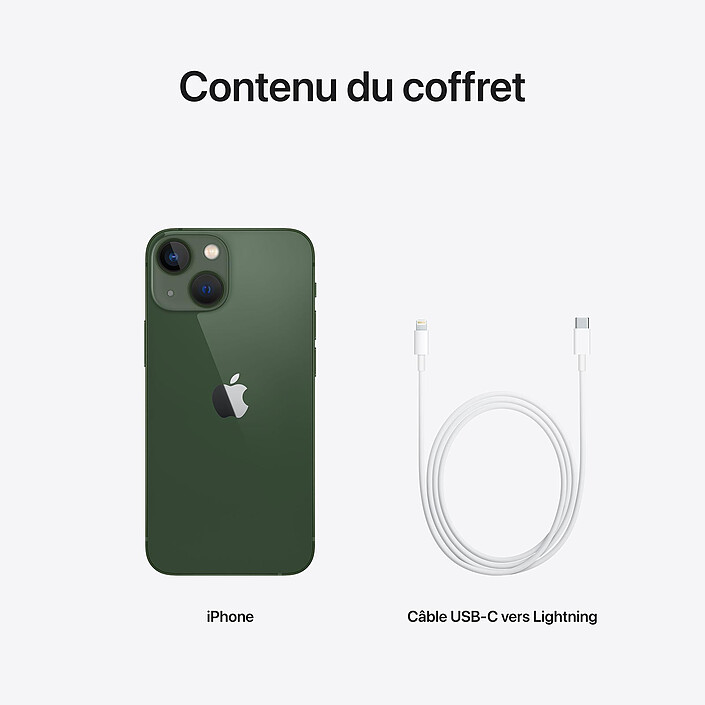 Apple iPhone 13 mini 128 Go Vert · Reconditionné pas cher