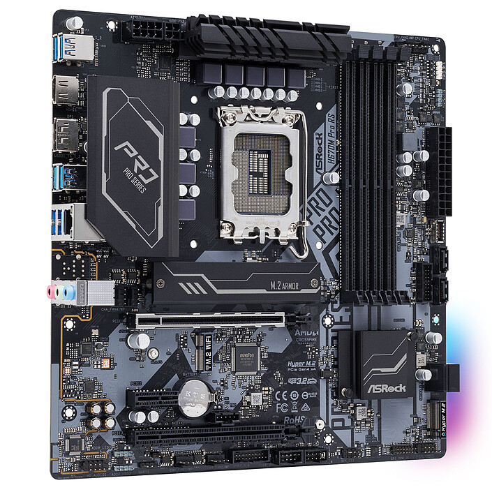 Acheter ASRock H670M Pro RS (Race Sport Edition)