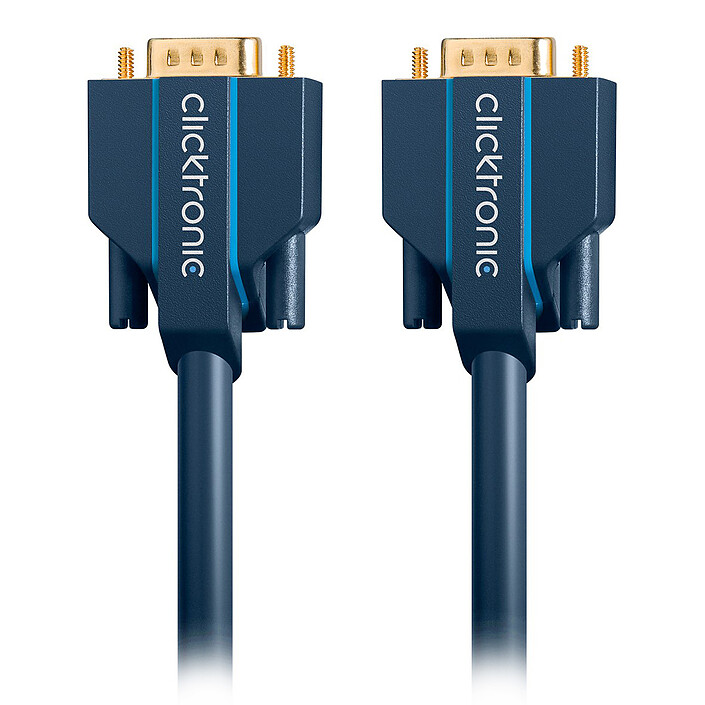Acheter Clicktronic Câble VGA Full HD mâle / mâle (3 mètres)