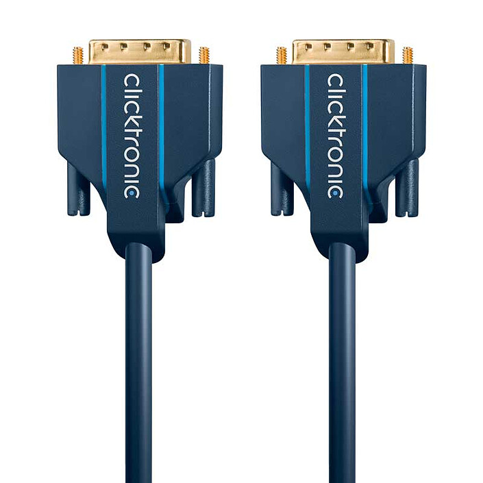 Cable DVI-D Clicktronic (3 metros)