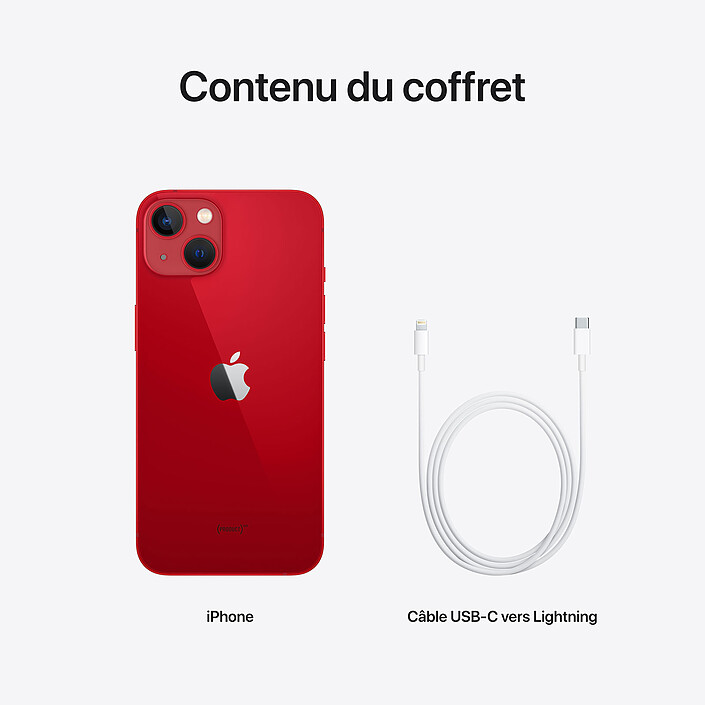 Apple iPhone 13 256 Go (PRODUCT)RED pas cher