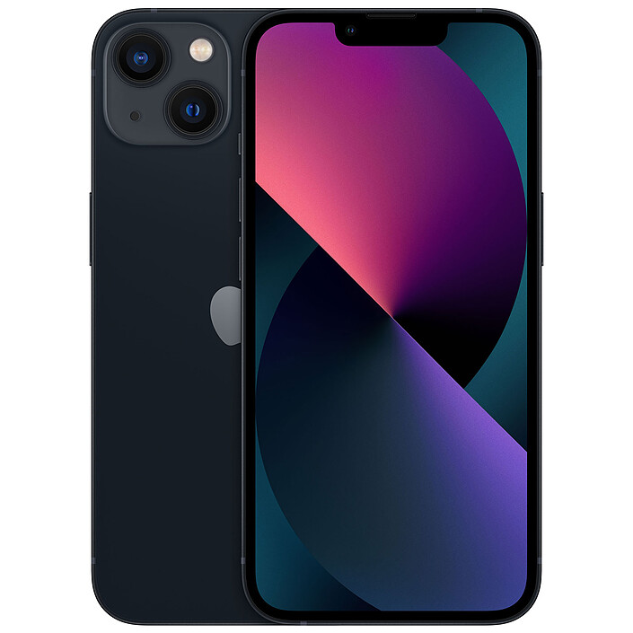 Apple iPhone 13 256 Go Minuit · Reconditionné
