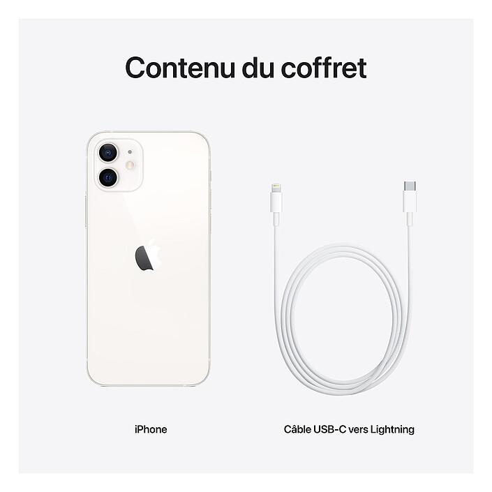 Apple iPhone 12 64 Go Blanc · Reconditionné pas cher