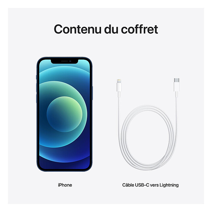 Apple iPhone 12 64 Go Bleu · Reconditionné pas cher