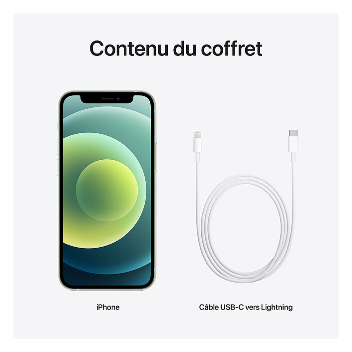 Apple iPhone 12 mini 64 Go Vert (MGE23ZD/A) pas cher