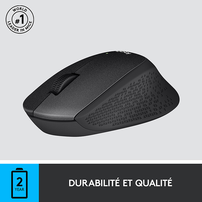 Logitech M330 Silent Plus (Noir) (x3) pas cher
