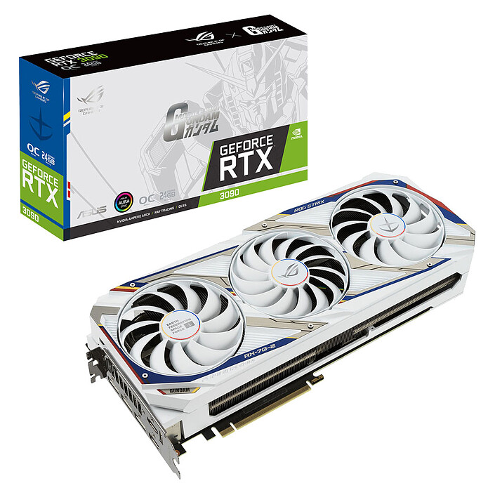 ASUS ROG STRIX GeForce RTX 3090 O24G GUNDAM