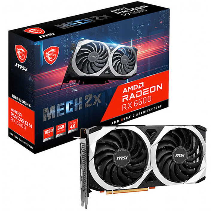 MSI Radeon RX 6600 MECH 2X 8G