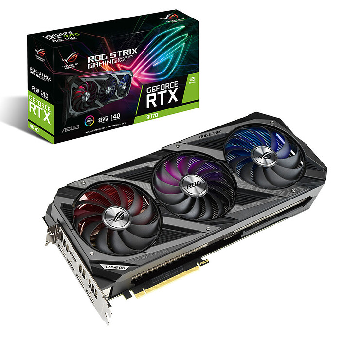 ASUS ROG STRIX GeForce RTX 3070 O8G GAMING V2 (LHR)