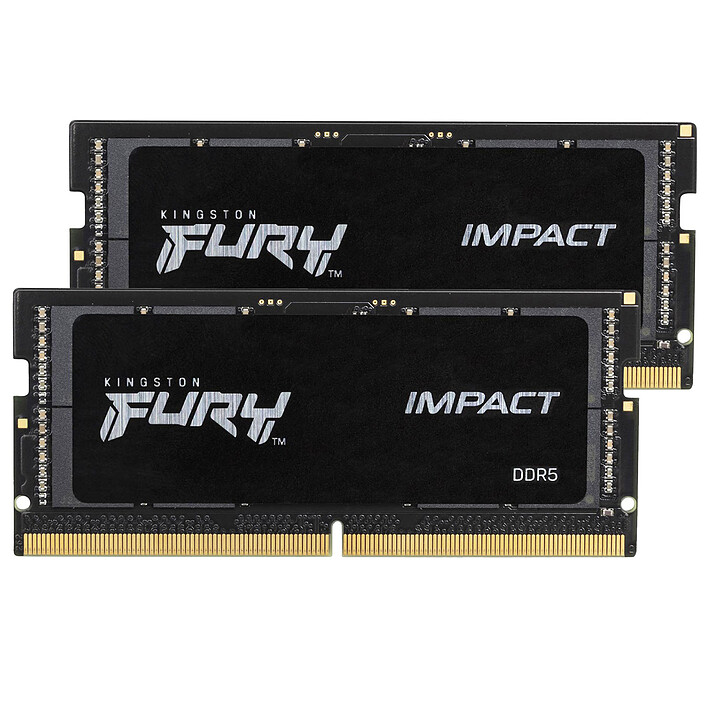 Kingston FURY Impact SO-DIMM 32GB (2 x 16GB) DDR5 6000 MHz CL38