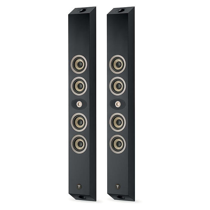 Focal On Wall 302 Noir (la paire)