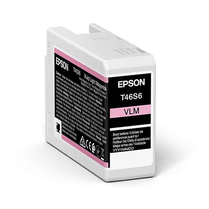 Epson Singlepack Vivid Light Magenta T46S6 UltraChrome Pro 10 ink