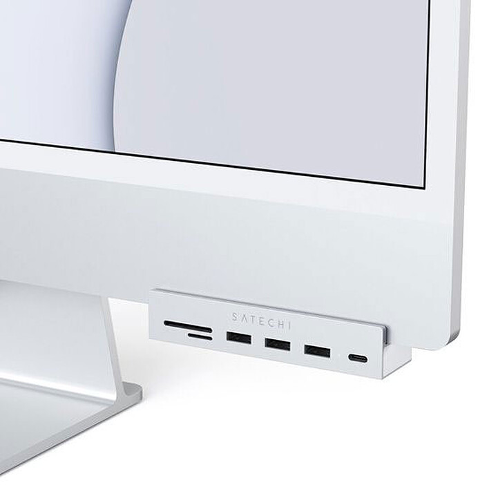 Avis Satechi Hub USB-C Clamp pour iMac 24" - Argent