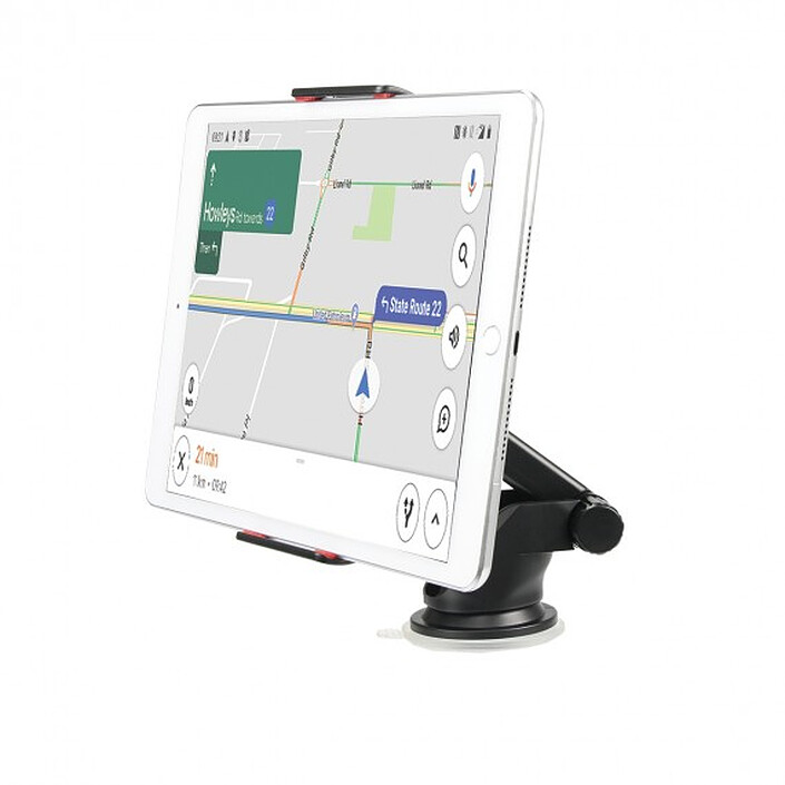 Mobilis Support Universel 2-en-1 pare-brise et tableau de bord pour Smartphone Noir