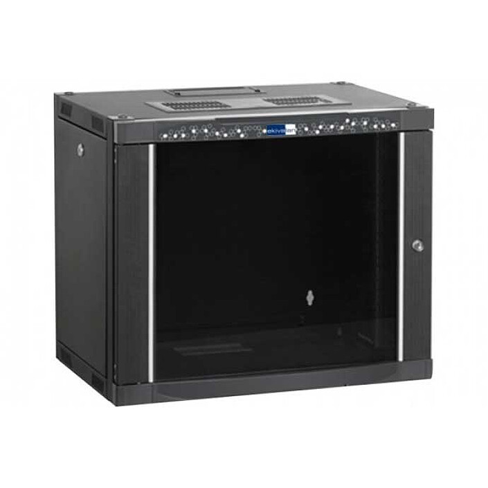 ekivalan CEPA 19" 12U enclosure - depth 600 mm - payload 80 kg - colour black