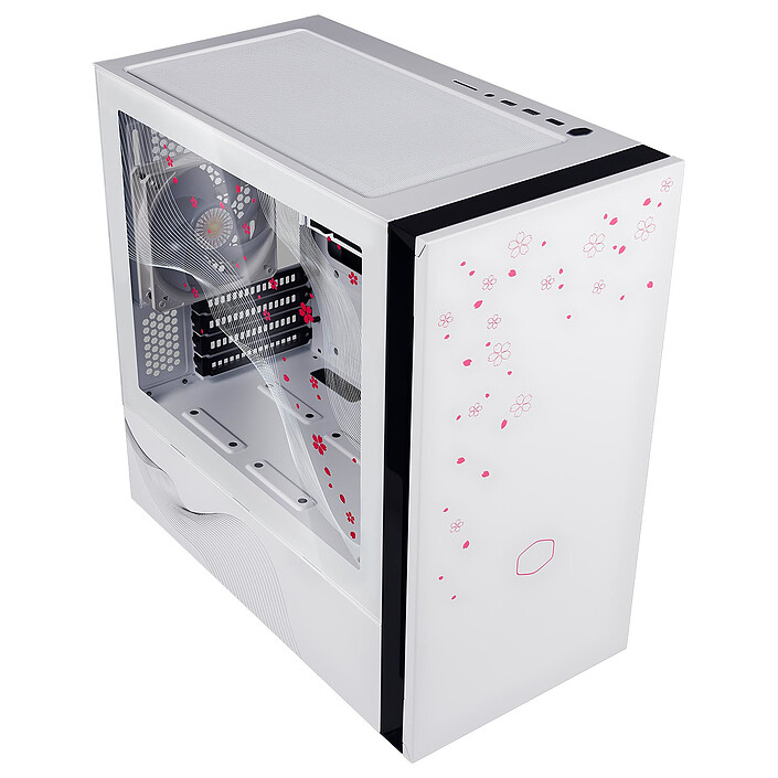 Avis Cooler Master Silencio S400 Sakura Limited Edition + Cooler Master MasterLiquid ML240 Illusion White Edition  + Cooler Master MasterFan MF120 Halo ARGB White Edition