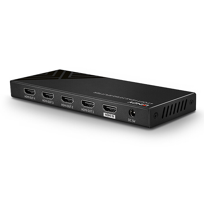 Lindy HDMI Splitter 4K EDID (4 Sorties) pas cher