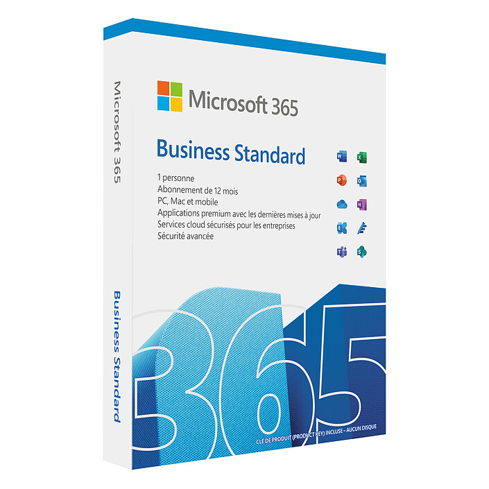 Microsoft 365 Business Standard (Zone Euro - Français)