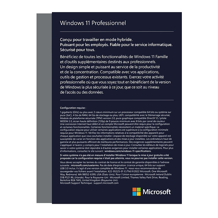 Nota Microsoft Windows 11 Professional 64-bit - OEM (DVD)
