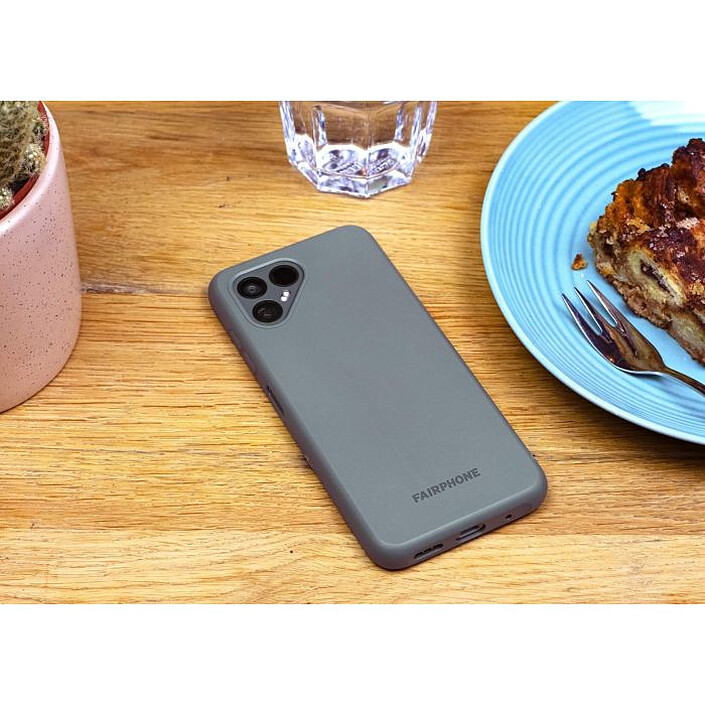 Fairphone Coque de protection souple pour Fairphone 4 - Gris pas cher