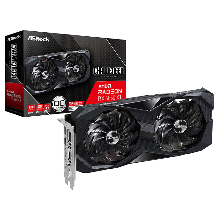ASRock Radeon RX 6650 XT Challenger D 8GB OC