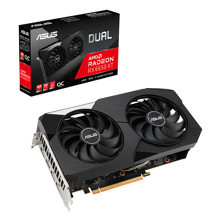 ASUS Radeon RX 6650 XT DUAL O8G OC
