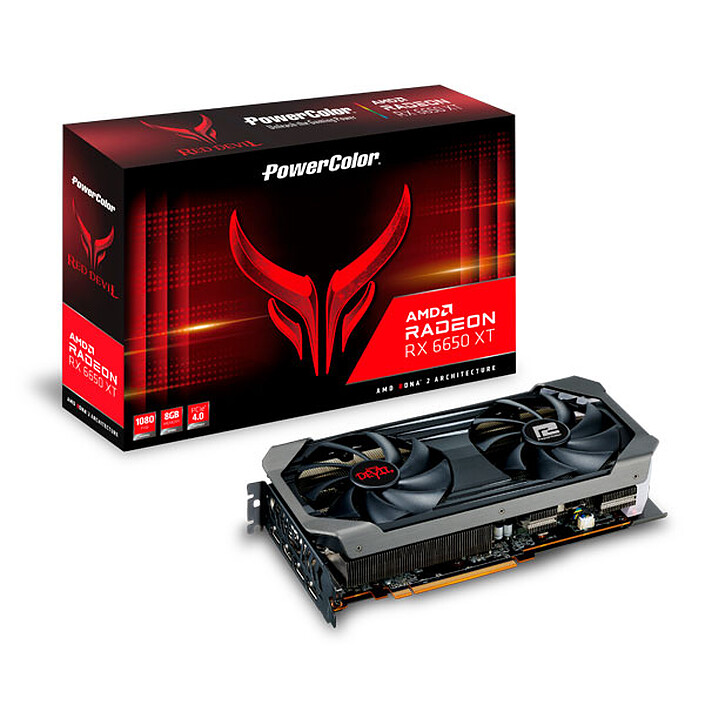 PowerColor Red Devil AMD Radeon RX 6650 XT 8GB GDDR6