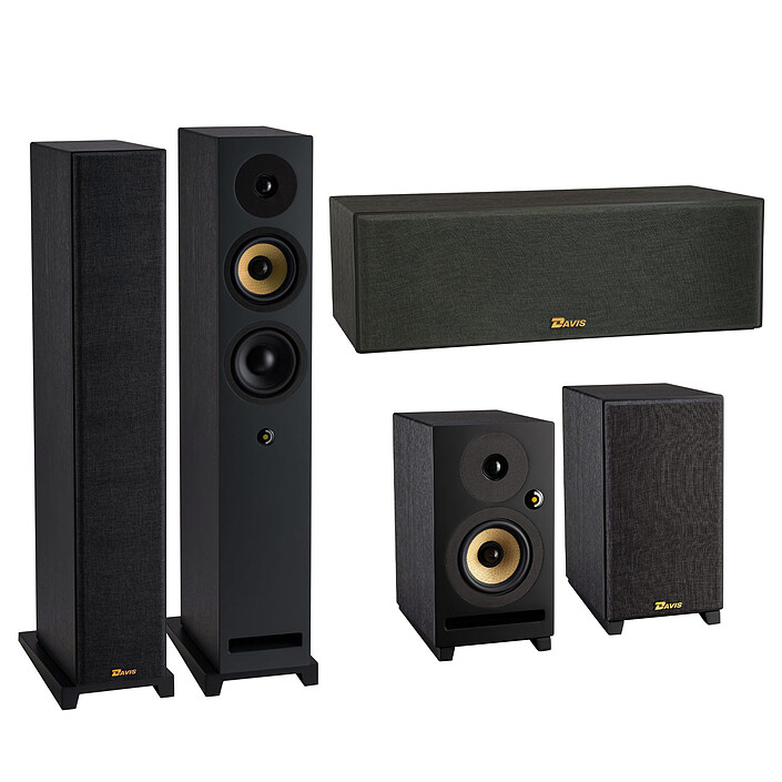 Davis Acoustics Krypton 6 HCM 5.0 Noir