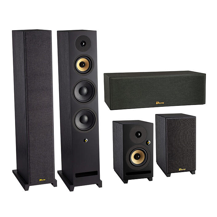 Davis Acoustics Krypton 9 HCM 5.0 Noir