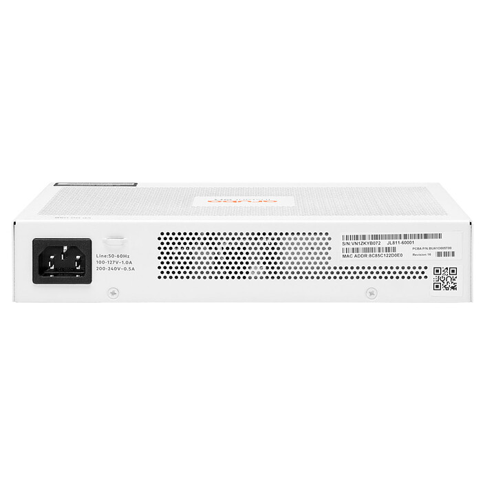 Nota HPE Networking Instant On 1830 8G 4p Classe 4 PoE 65W (JL811A)